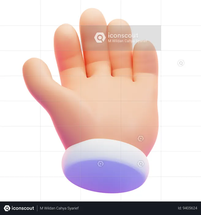 HAND  3D Icon