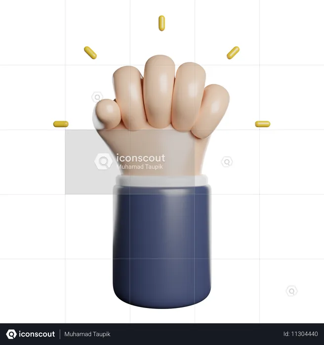 Hand  3D Icon