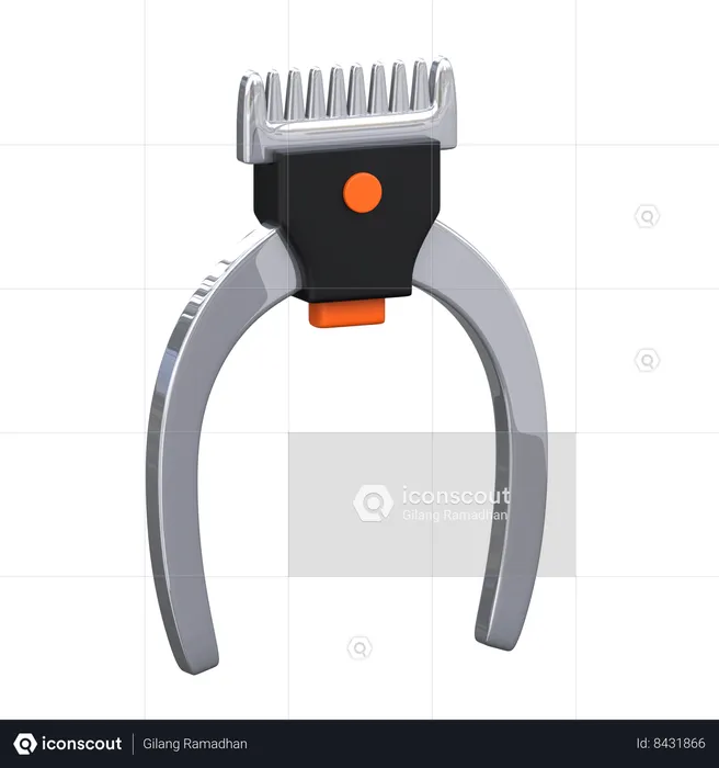 Hand Clipper  3D Icon