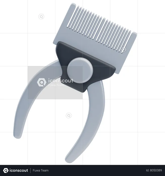 Hand Clipper  3D Icon