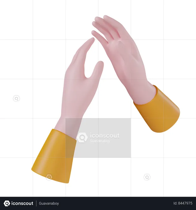 Hand gesture  3D Icon