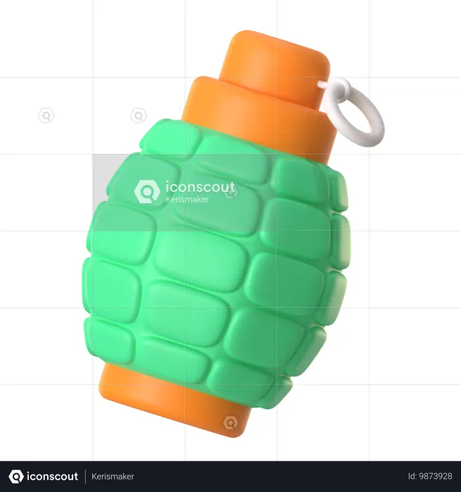 手榴弾  3D Icon