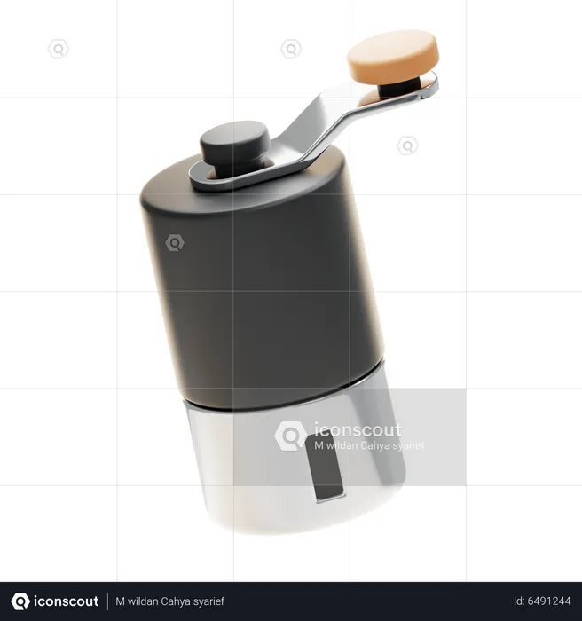 Hand Grinder  3D Icon