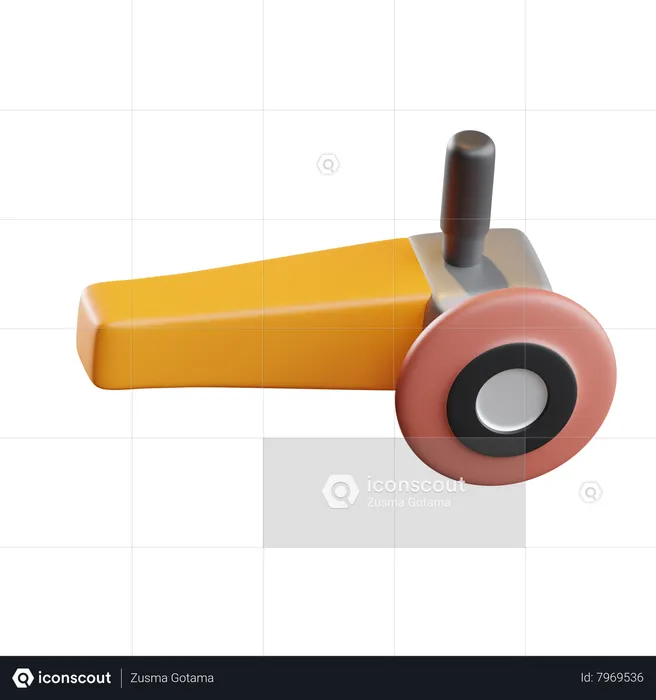 Hand Grinding  3D Icon