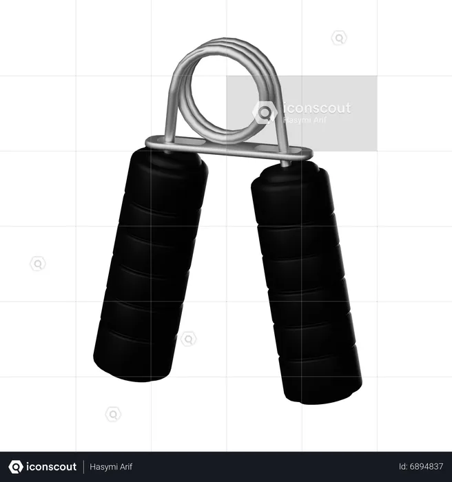 Hand Gripper  3D Icon