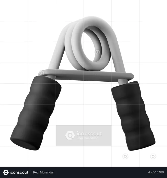 Hand Gripper  3D Icon