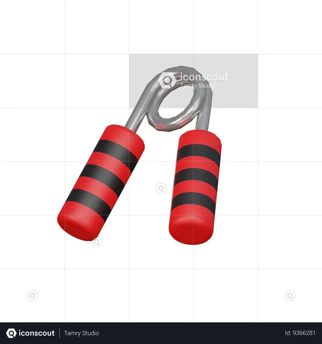 Hand Grippers  3D Icon