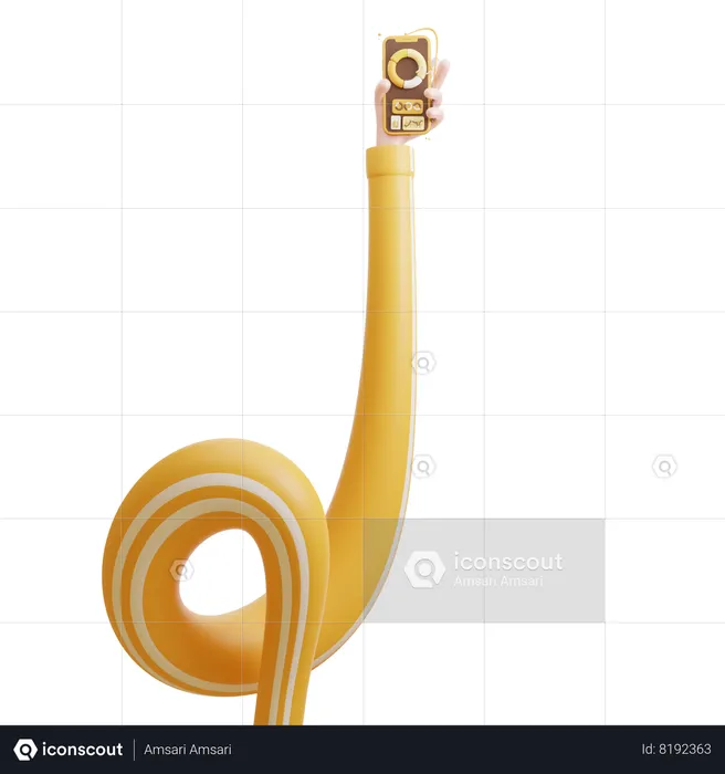 Hand Holding Data Report Emoji 3D Icon