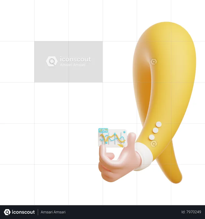 Growth Emoji 3D Icon