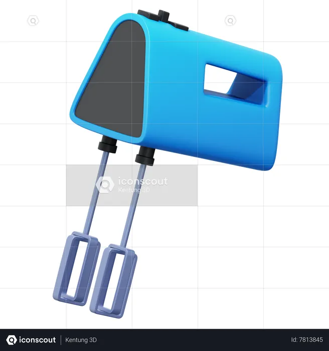 Hand Mixer  3D Icon