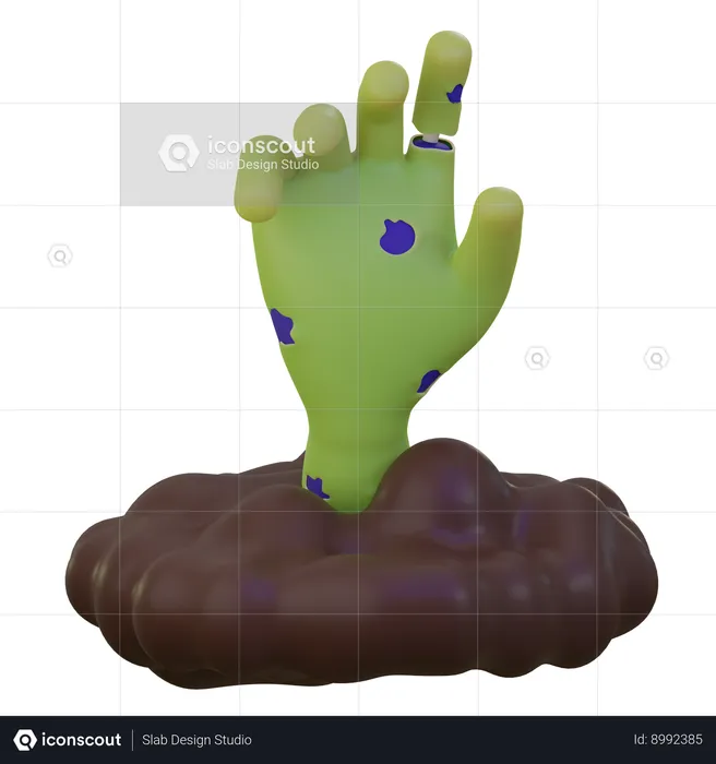 Hand Rise  3D Icon