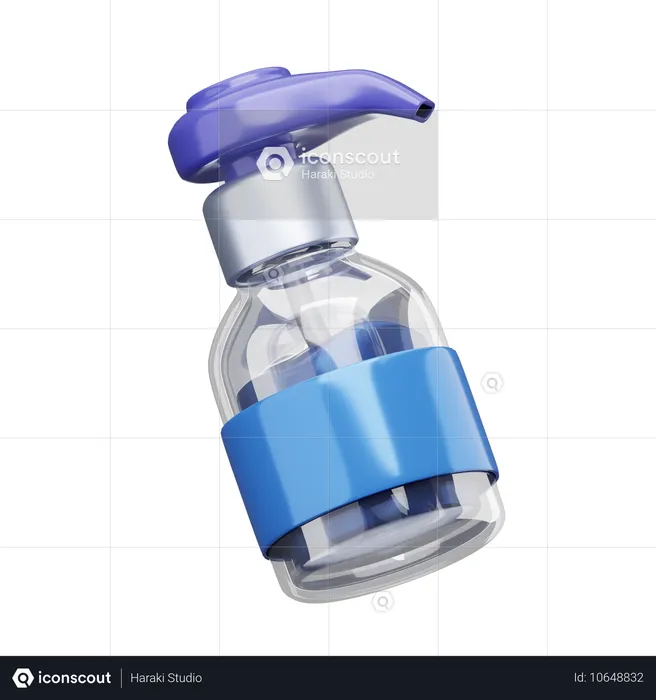 Hand Sanitizer  3D Icon