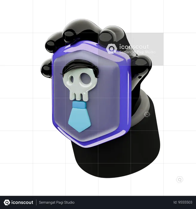 HAND SPAMMER IDENTIFICATION  3D Icon