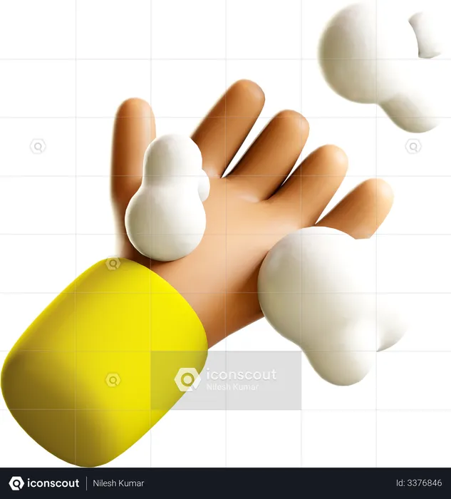 Hand wash  3D Illustration