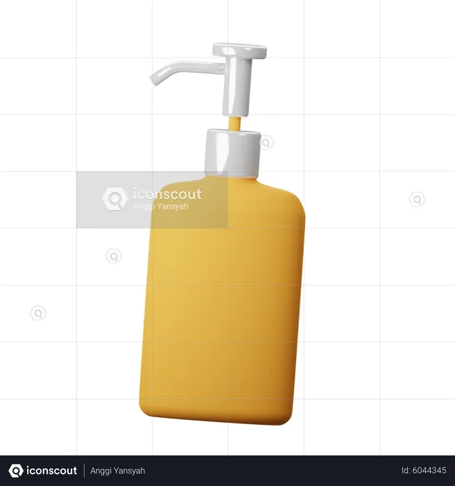 Hand Wash Soap  3D Icon