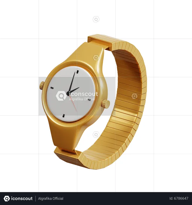 Hand Watch  3D Icon