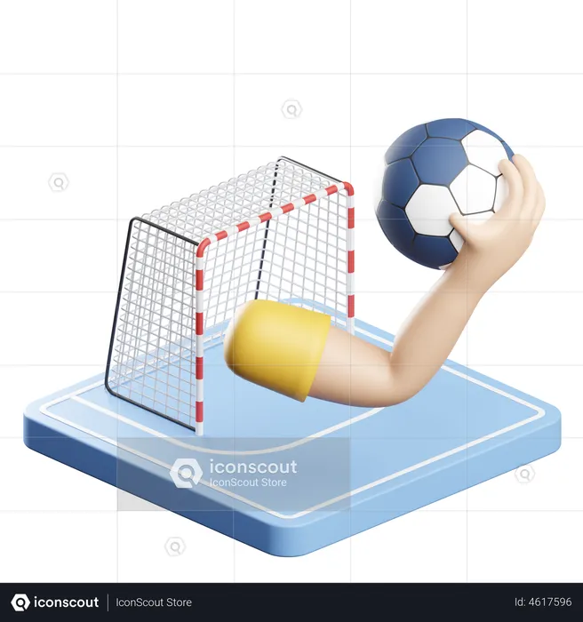 Handball  3D Icon