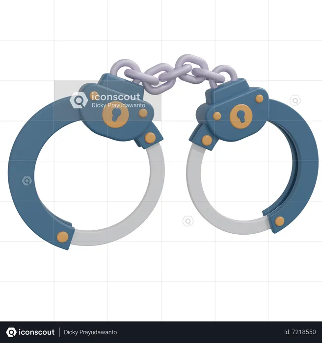 Handcuff  3D Icon