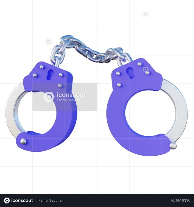 Handcuff  3D Icon