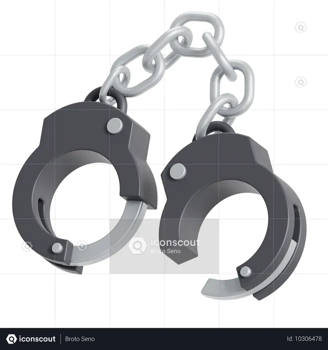 Handcuffs  3D Icon