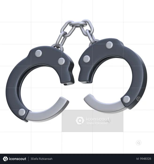 Handcuffs  3D Icon