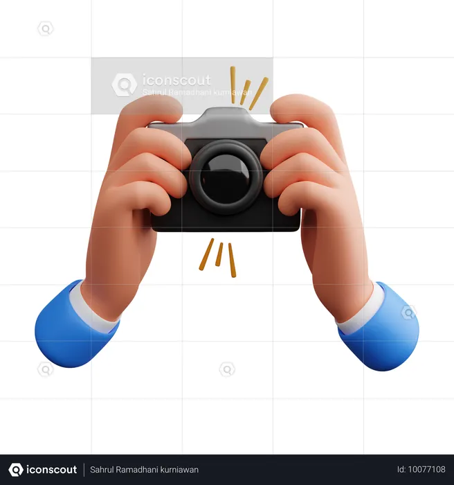 Handfotografie  3D Icon