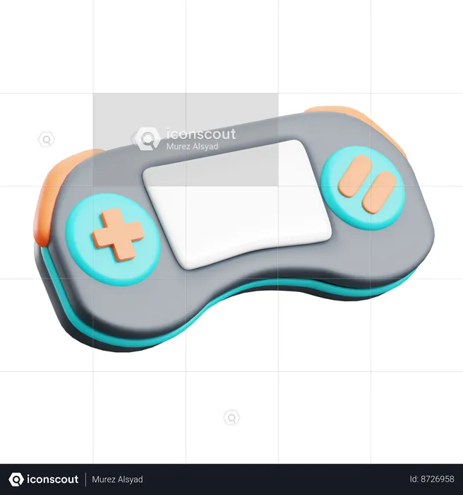 Handheld Console  3D Icon