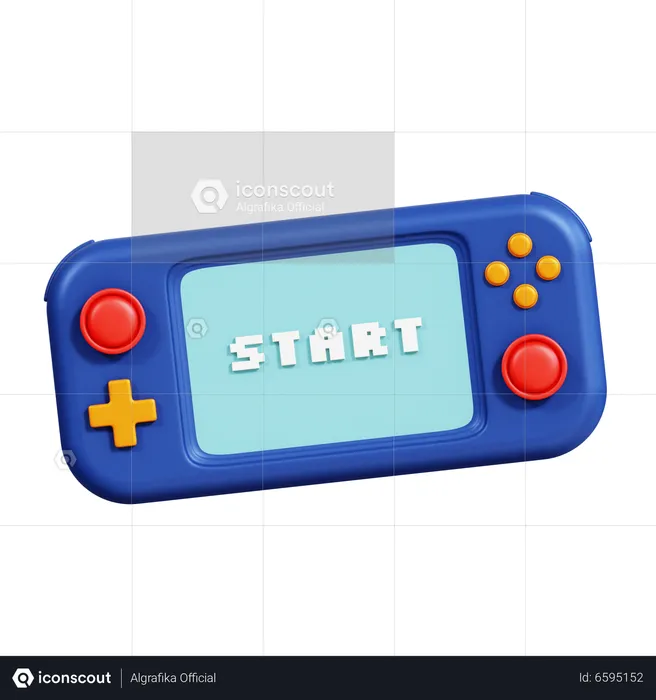 Handheld Game  3D Icon