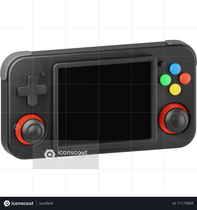 Handheld-Spiel  3D Icon