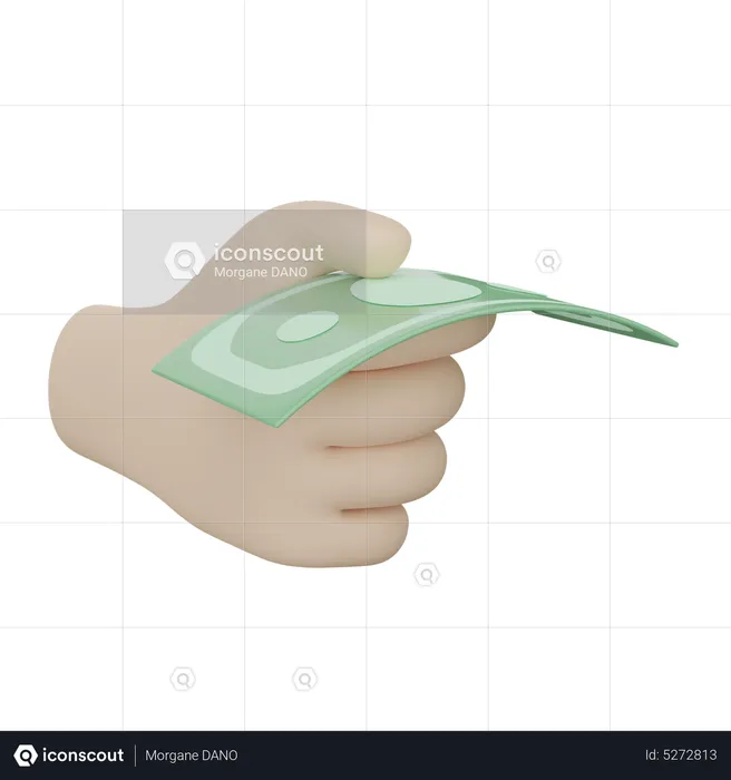 Handmoney  3D Icon