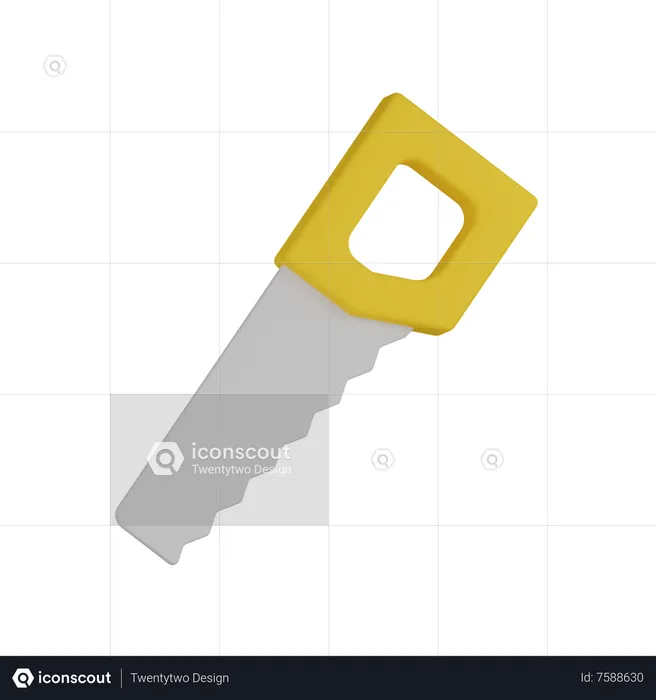 Handsäge  3D Icon