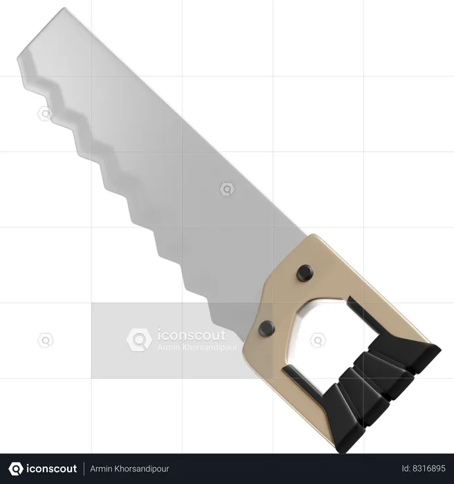 Handsaw  3D Icon