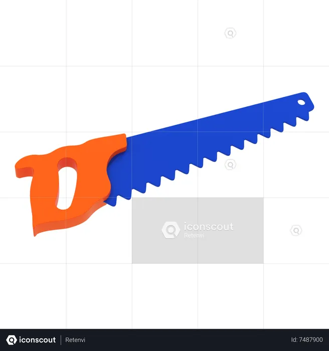 Handsaw  3D Icon