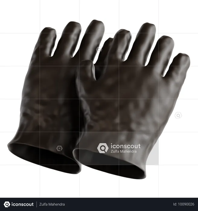 Handschuhe  3D Icon