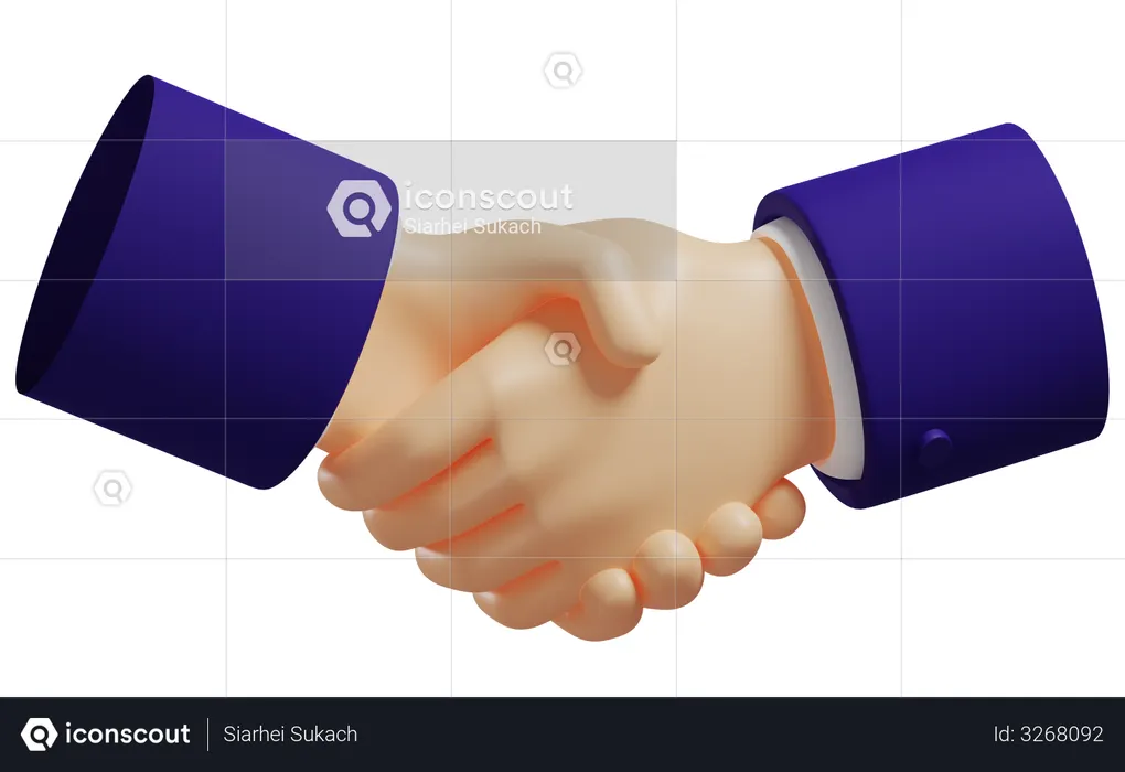 575 3D Handshake Illustrations - Free in PNG, BLEND, GLTF - IconScout