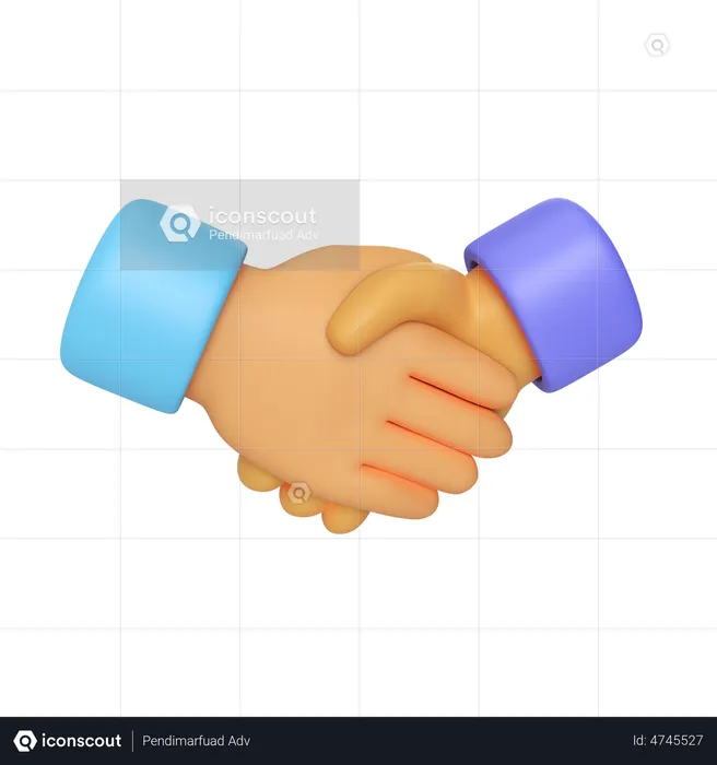 Handshake  3D Icon