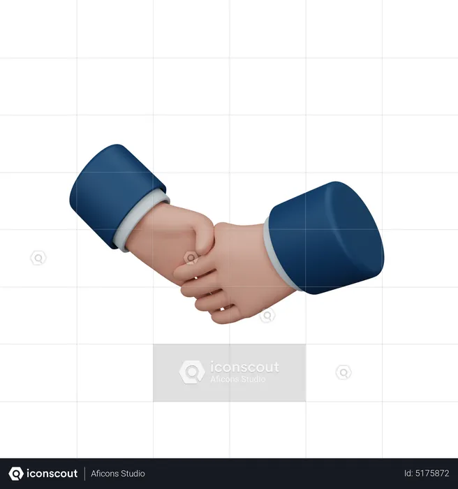 Handshake  3D Icon