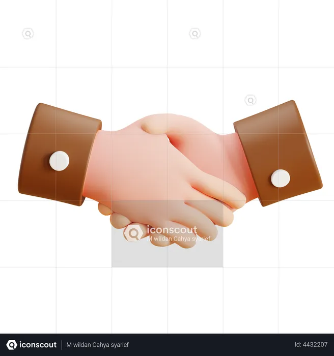 Handshake  3D Icon