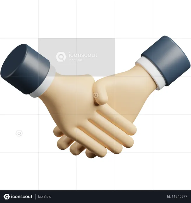 Handshake  3D Icon