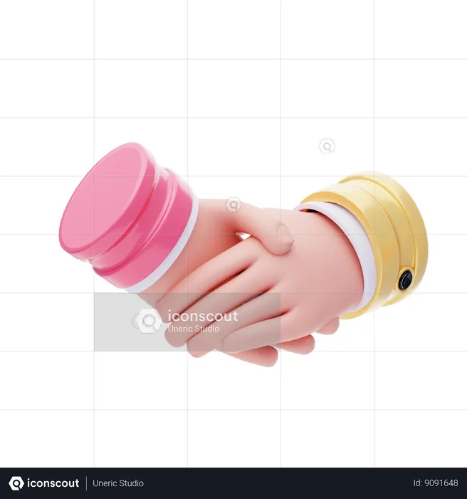 Handshake  3D Icon