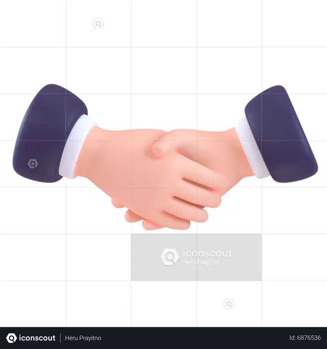 Handshake  3D Icon