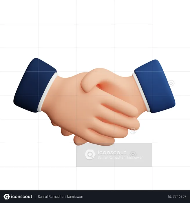BRO HANDSHAKE Emoji 3D Icon download in PNG, OBJ or Blend