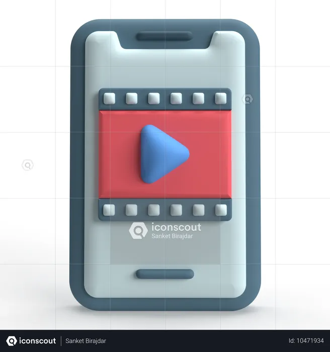 Handy-Video  3D Icon