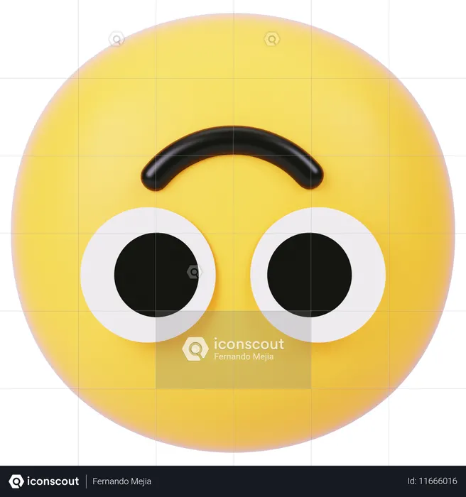 Happy Emoji 3D Icon