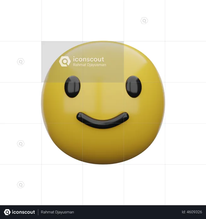 Happy Emoji 3D Emoji
