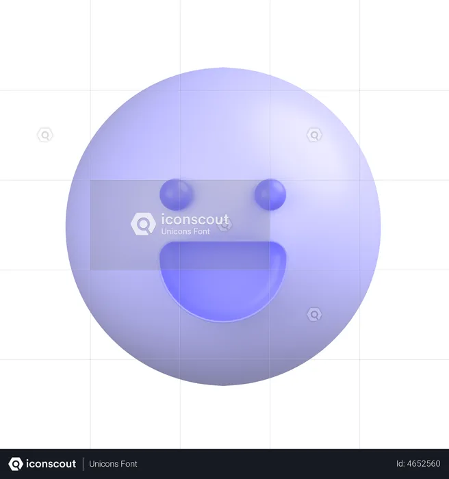 ハッピー Emoji 3D Icon