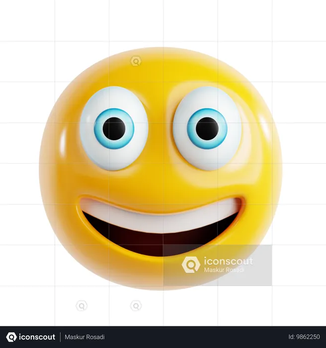 행복한 이모티콘 Emoji 3D Icon