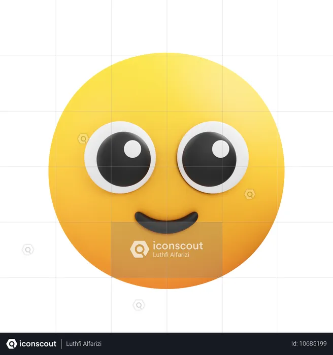 幸せな絵文字 Emoji 3D Icon