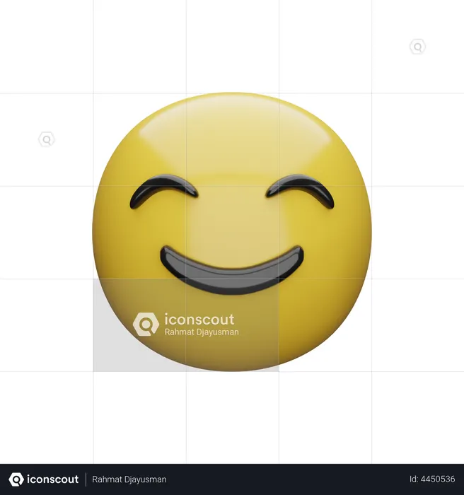 Happy Emoji Emoji 3D Emoji