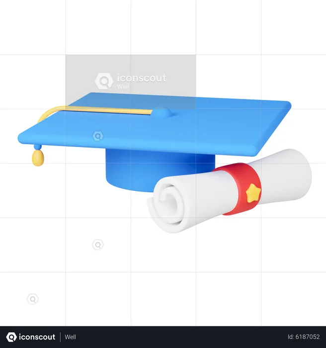 Happy Graduation  3D Icon